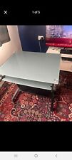 Glass computer desk for sale  CHESTER