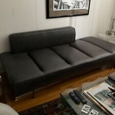 Cb2 sofa black for sale  Staten Island