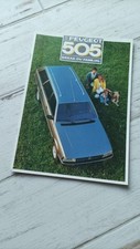 Catalogue brochure peugeot d'occasion  Mitry-Mory