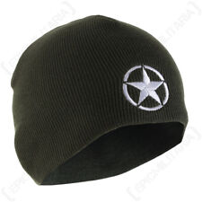 Usado, Gorro estrela da Segunda Guerra Mundial - Gorro acrílico de malha para atividades de inverno - Verde comprar usado  Enviando para Brazil