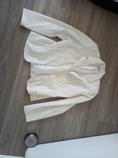 Blazer nadelstreifen weiß gebraucht kaufen  Ueckermünde