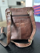 Mens leather cross for sale  CHERTSEY