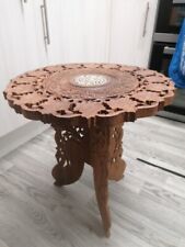 indian carved table for sale  STOWMARKET