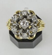 Cluster brillantring gold gebraucht kaufen  Lichtenberg