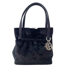 Usado, Bolsa de mão DIOR de veludo preto comprar usado  Enviando para Brazil