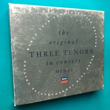 Three Tenors IN CONCERT CD Carreras Domingo Pavarotti Schifrin DELUXE GOLD DISC comprar usado  Enviando para Brazil