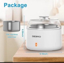 Máquina de fazer iogurte, máquina automática de iogurte digital, máquina de fazer iogurte grego 3 em 1, usado comprar usado  Enviando para Brazil