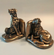 Bronze bookends labrador for sale  Port Orange