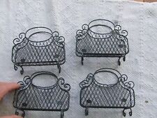 Four green wire for sale  LEICESTER