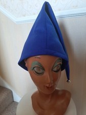 Blue pointed hat for sale  LONDON