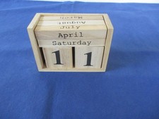 Dekoration holzkalender gebraucht kaufen Dekoration holzkalender gebraucht kaufen  Bielefeld