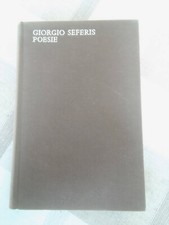 Giorgio seferis poesie usato  Dorio