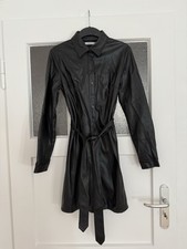 Kunstleder kleid schwarz gebraucht kaufen  München