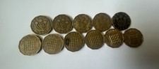 Brass three pence for sale  NORWICH