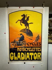 Rare affiche ancienne d'occasion  Lille-