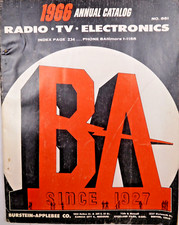 1966 – Eletrônica de Rádio TV Burstein-Applebee – Como Aliados - Catálogo - 234 Páginas, usado comprar usado  Enviando para Brazil