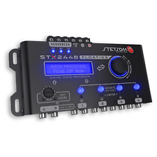 Equalizador cruzado de áudio processador de sinal digital Stetsom STX2448 FLOATING DSP, usado comprar usado  Enviando para Brazil