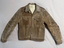 Levi suede trucker for sale  SUNDERLAND