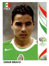 Adesivo Panini Copa do Mundo FIFA de 2006 Omar Bravo México #261, usado comprar usado  Enviando para Brazil