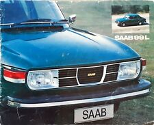 Saab brochure 1974 for sale  BIGGLESWADE