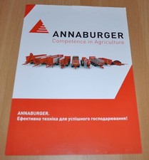 Annaburger tanque de vácuo reboque trator folheto agrícola Prospekt comprar usado  Enviando para Brazil