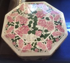 Vintage octagonal biscuit for sale  WIGTON