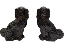 Pair glossy ceramic for sale  UK