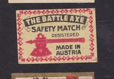 Antique label matches d'occasion  Expédié en Belgium
