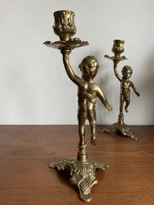 Vintage pair candlesticks for sale  HONITON