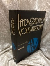 Handwörterbuch volkswirtschaf gebraucht kaufen  Oberthal