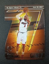 2024-25 Panini Silhouette Basquete Lebron James #2 Die Cut Jogo 7 Heat /99 comprar usado  Enviando para Brazil