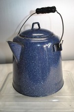 Blue white enamelware for sale  Morgan Hill