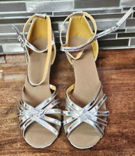 Women silver satin for sale  Warsaw