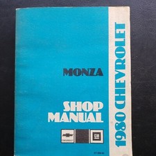 Original 1980 Chevrolet Monza Shop manual de serviço Genuine GM ST 300-80 comprar usado  Enviando para Brazil