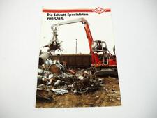Prospekt hydraulikbagger raupe gebraucht kaufen  Merseburg