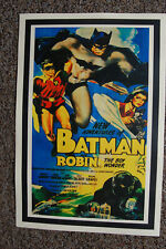 Cartaz do filme The New Adventures of Batman and Robin Lobby Card #2 Robert Lowery, usado comprar usado  Enviando para Brazil