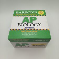 Barron biology 2nd for sale  Karnes City