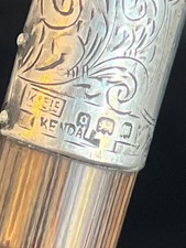 Antique bamboo silver for sale  UK