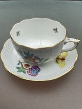 Teetasse untertasse herend gebraucht kaufen  Norderstedt