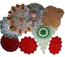 Vintage doilies handmade for sale  Kingwood