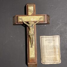 Wood divinity crucifix for sale  Hollis