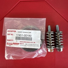 Junta de tubo conversor de escape Toyota OEM com parafusos e molas 17451-0D140 comprar usado Junta de tubo conversor de escape Toyota OEM com parafusos e molas 17451-0D140 comprar usado  Enviando para Brazil