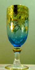 Calice cristallo murano usato  Torino