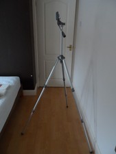 Velbon aluminium tripod for sale  CAMBERLEY