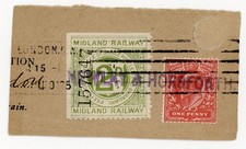 Midland railway letter for sale  LEOMINSTER