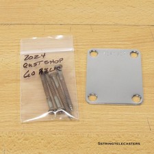 Fender Custom Shop anos 60 Jrn relíquia Stratocaster placa de pescoço cromada Strat Tele comprar usado  Enviando para Brazil