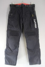 Usado, CALÇA DE MOTOCICLISTA TÊXTIL PRETA SWIFT + ARMADURA CE/FORRO TÉRMICO: CINTURA 34"/PERNA 31" comprar usado  Enviando para Brazil