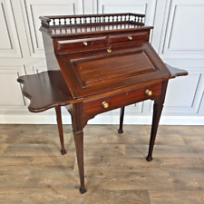 Antique mahogany davenport for sale  SPILSBY