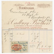 1898 bournville cadbury for sale  CHELTENHAM
