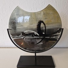 Teilige vase glas gebraucht kaufen  Bielefeld